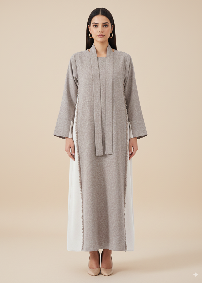 عباية مغلقة | كاكي