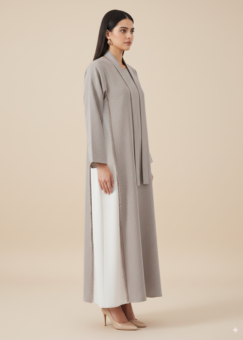 عباية مغلقة | كاكي