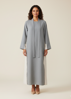 عباية مغلقة | رمادي فاتح
