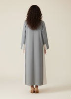 عباية مغلقة | رمادي فاتح