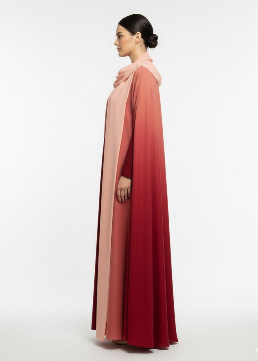 عباية سادة | برتقالي