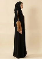 عباية ملوّنة | أسود بني